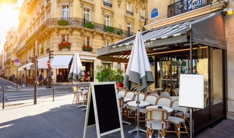 Restaurant avec terrasse